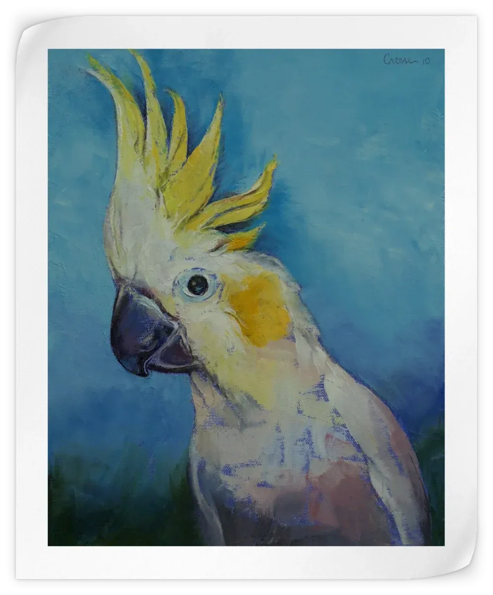 A Cockatoo Wall Art