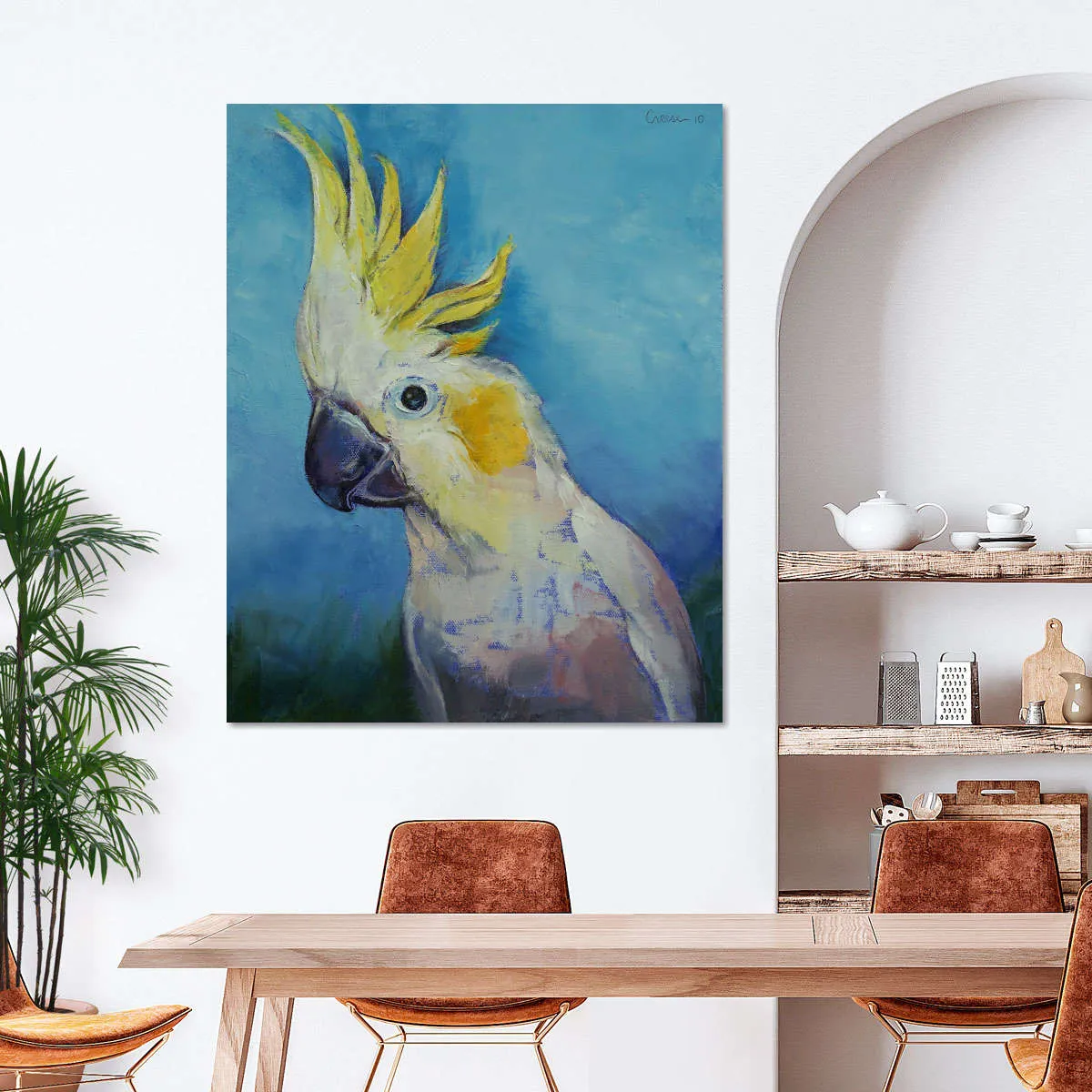 A Cockatoo Wall Art