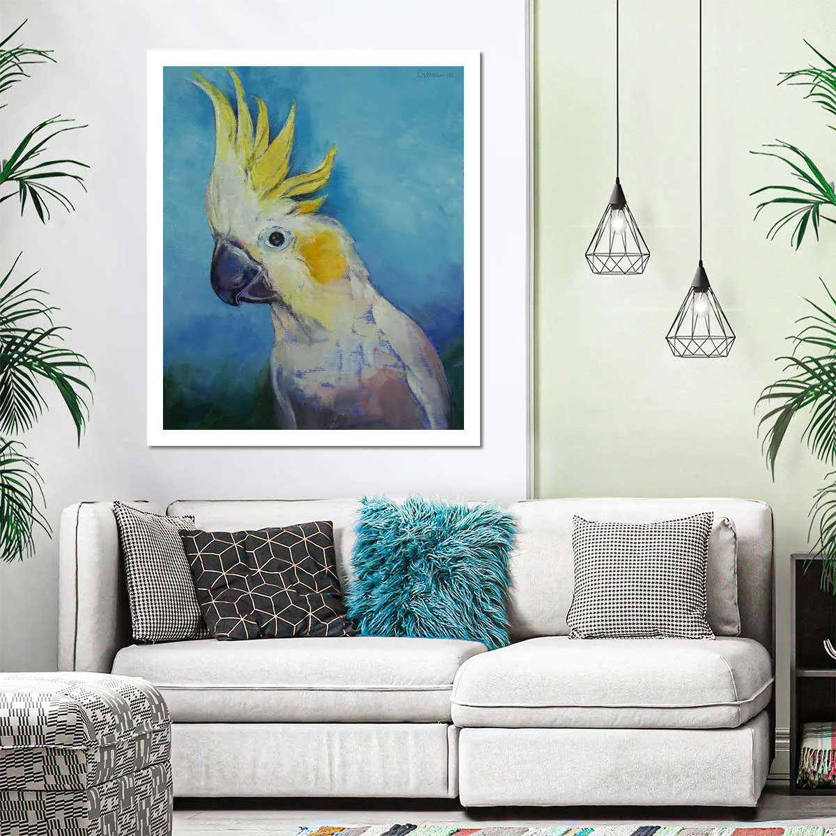 A Cockatoo Wall Art