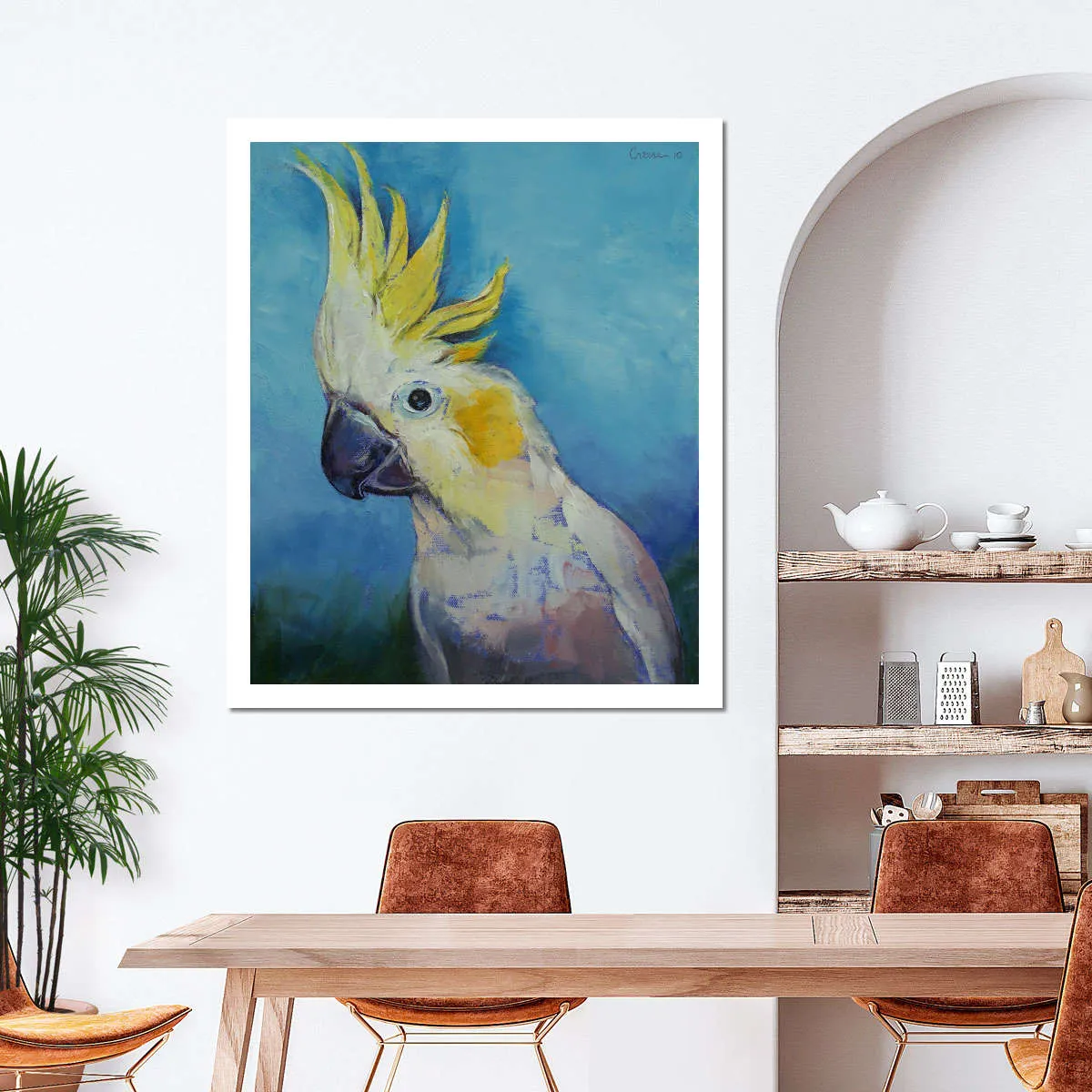 A Cockatoo Wall Art