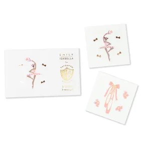 Ballerina Temporary Tattoos - 2 Pk.