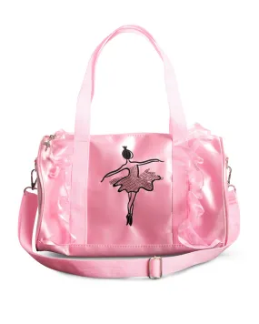 Capezio Sequin Ballerina Duffle Bag - B281 - Pink