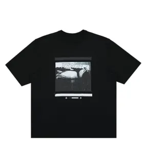 Heron Preston Misprinted Tee Black Black