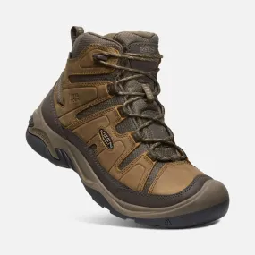 Keen Circadia Mid WP Hiking Boot - Bison / Brindle