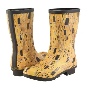 Klimt The Kiss Mid-Calf Rain Boot