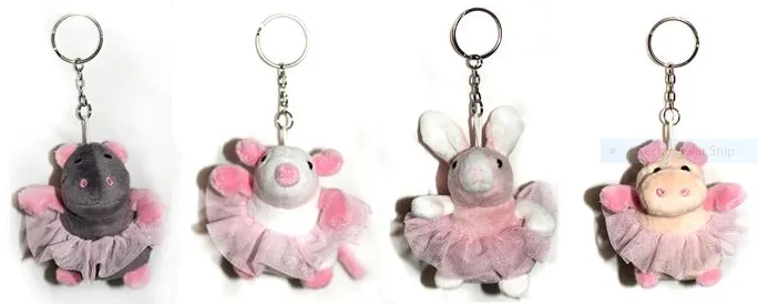 Mad Ally Ballerina Buddies Key Rings