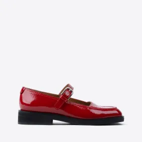 Norman Maryjane Red Patent