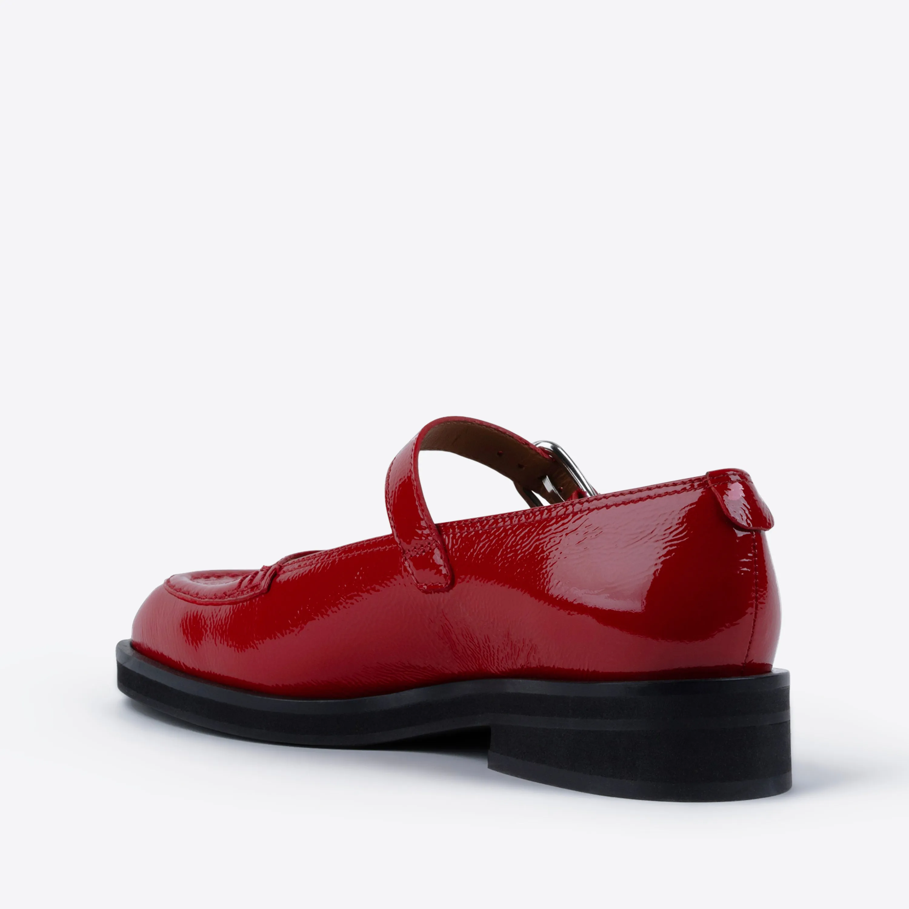 Norman Maryjane Red Patent