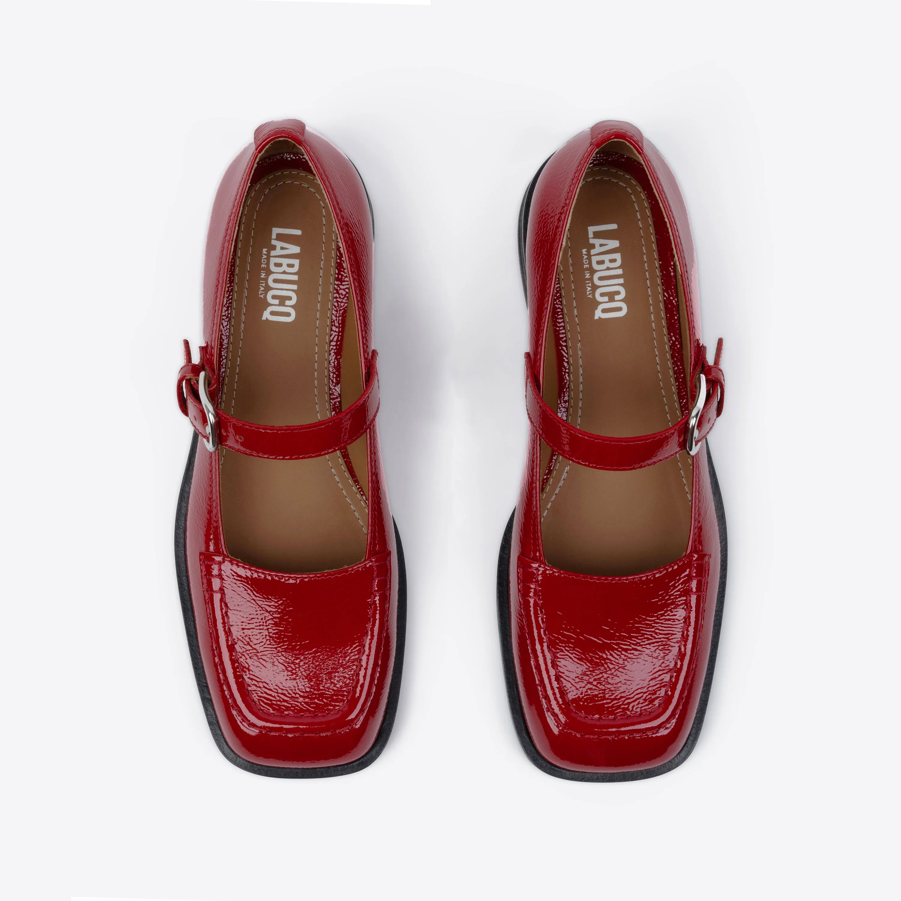 Norman Maryjane Red Patent