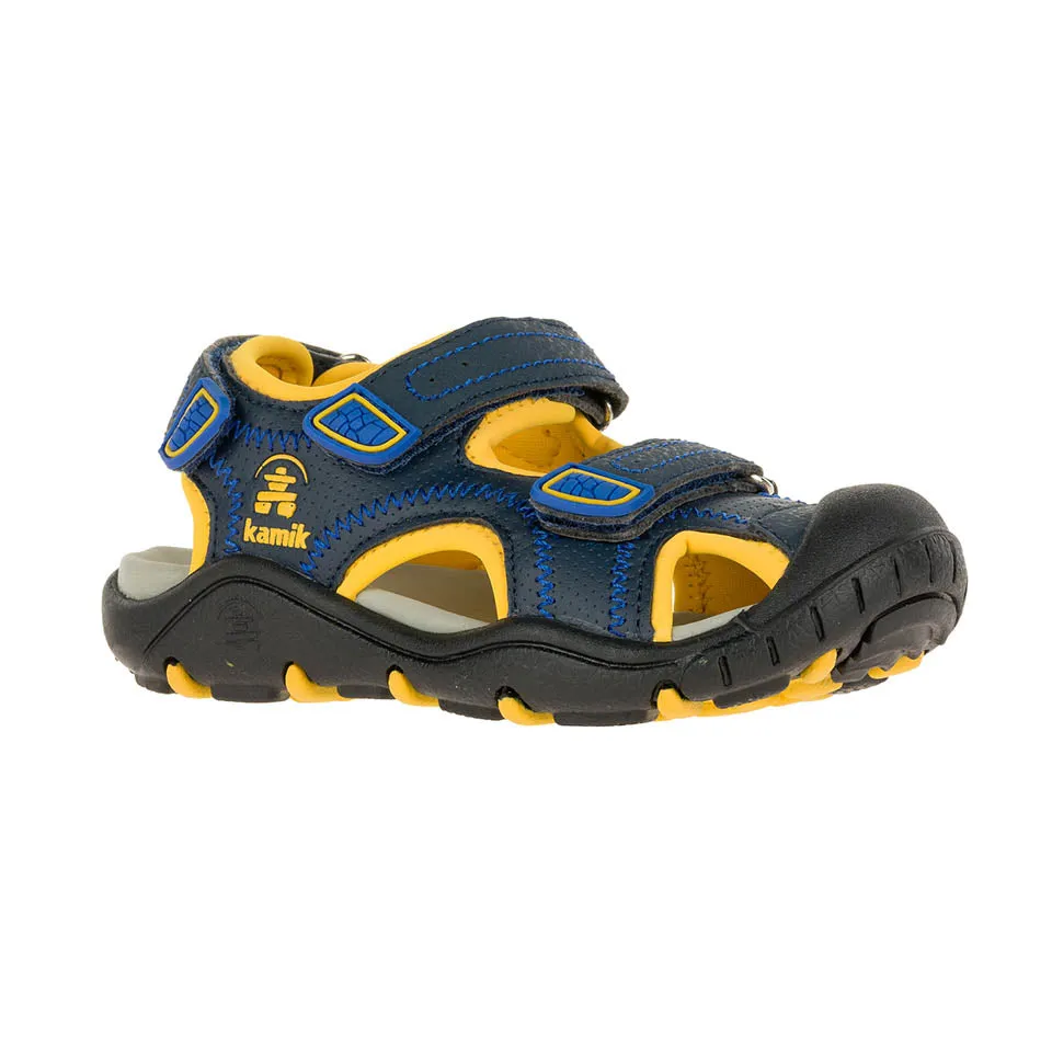 Seaturtle 2 Kid's Sandal - Navy/Yellow