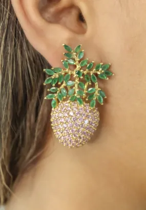 Wild Strawberry Earrings